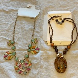 Two necklaces for price of 1